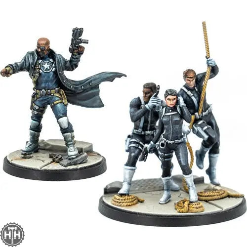 Marvel Crisis Protocol: Nick Fury & S.H.I.E.L.D. Agents Character Pack Atomic Mass Games