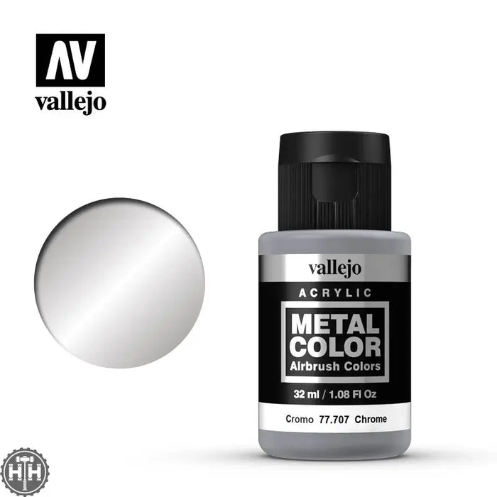 Metal Color: Chrome Metal Color Vallejo