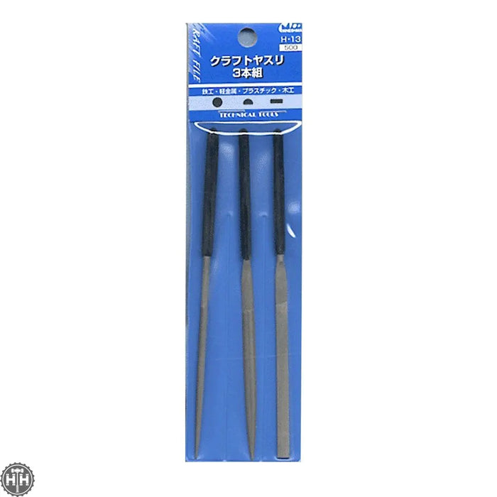 Mineshima H-13 File Set Hobby Tools Mineshima