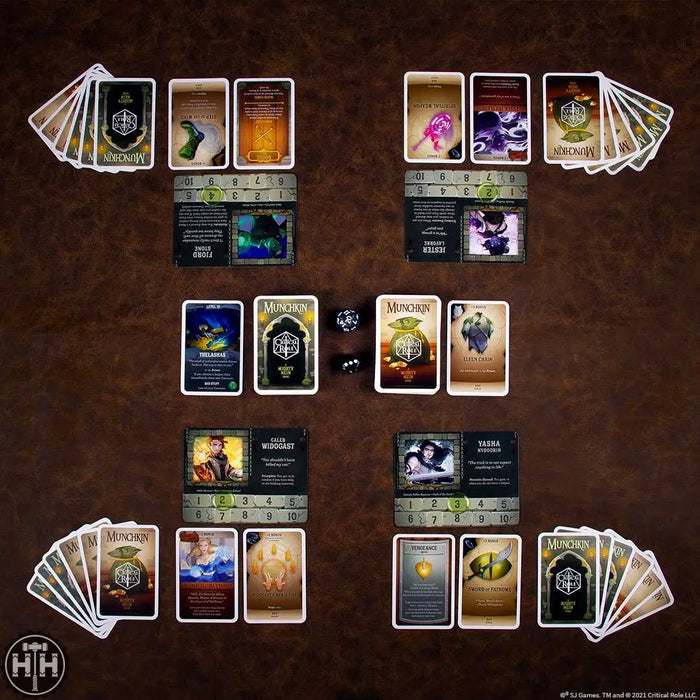 MUNCHKIN: CRITICAL ROLE Board & Card Games CMON