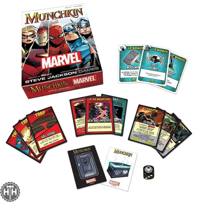 MUNCHKIN: Marvel Edition Board & Card Games CMON