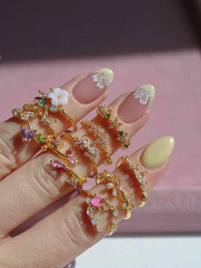 Nova Flower Ring