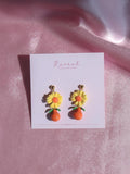 Orange Blossom Earrings