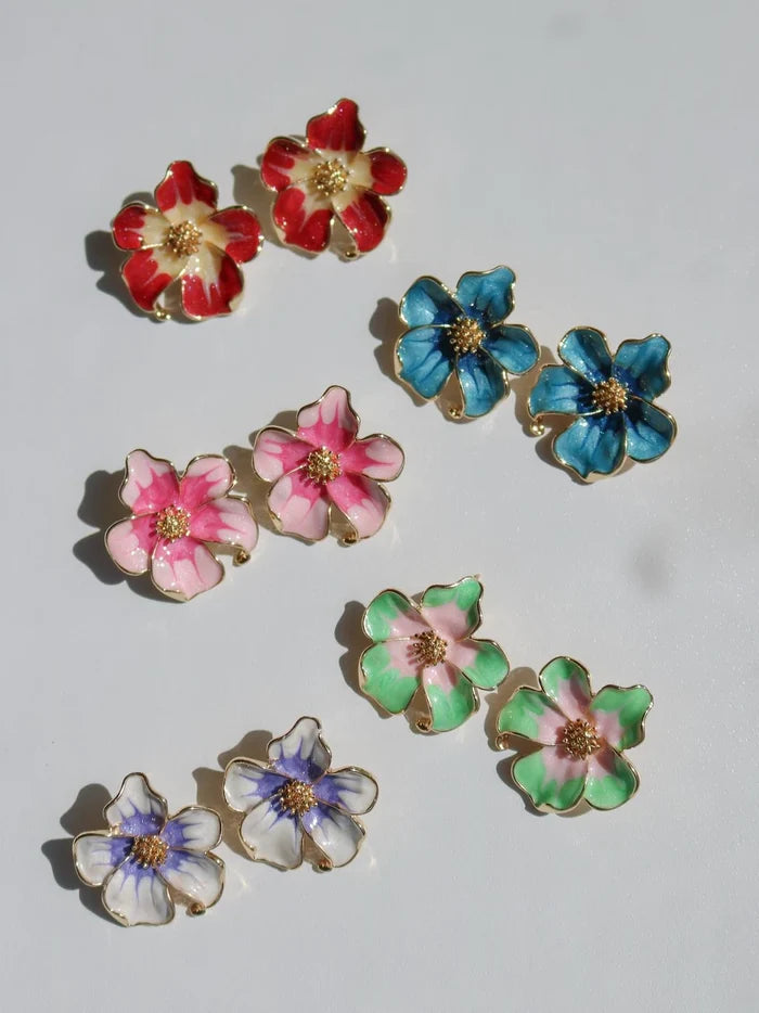 Orchid Earring