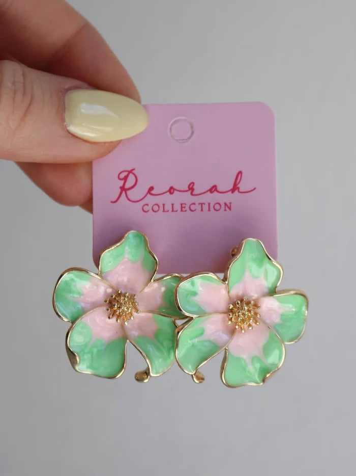 Orchid Earring