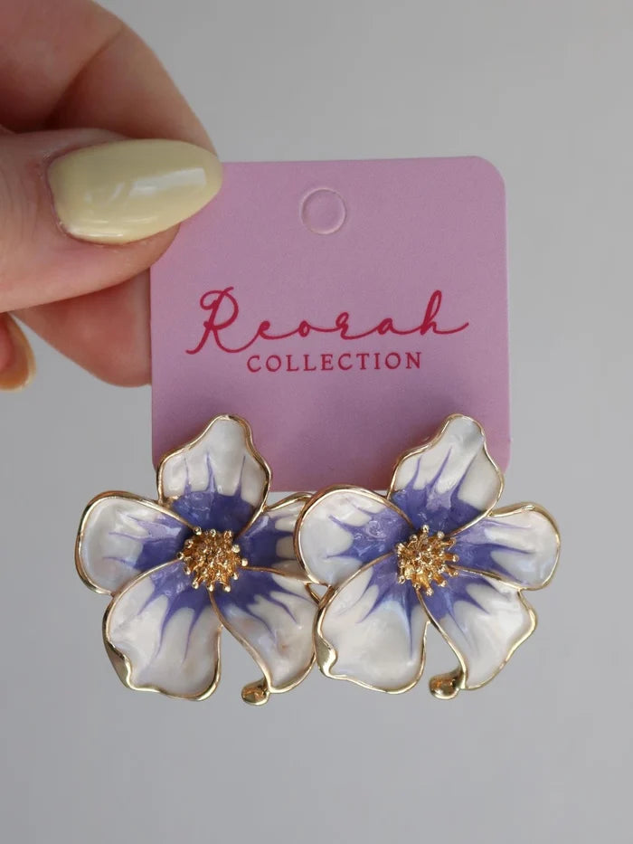 Orchid Earring