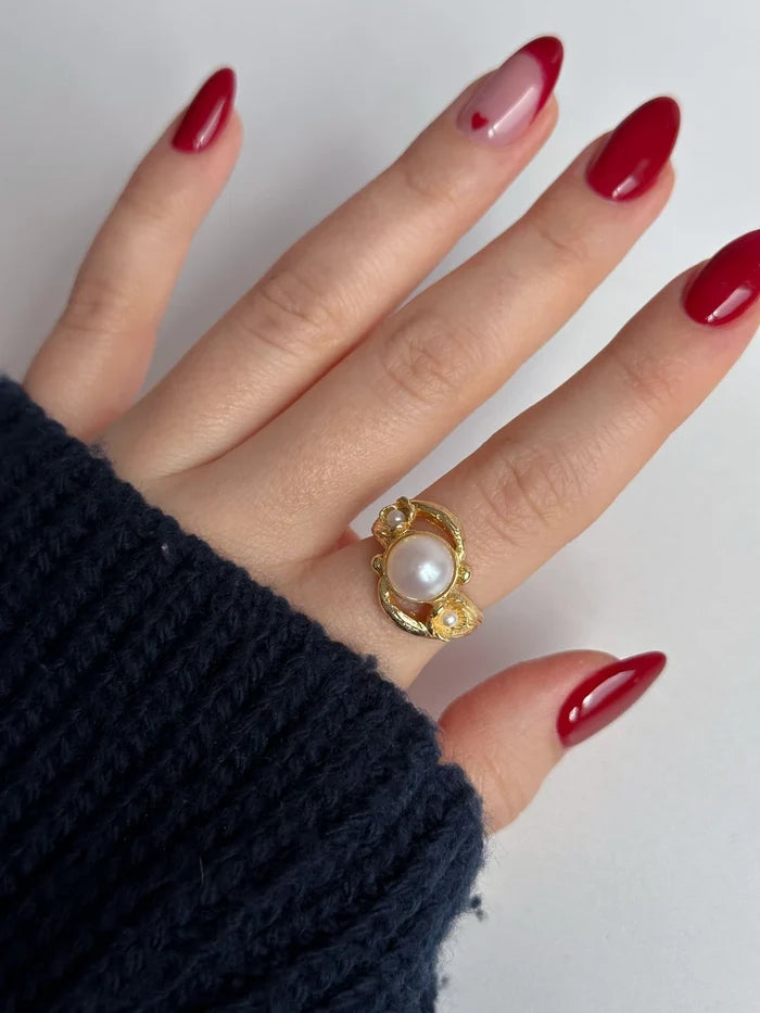 Pearl of the Past Ring