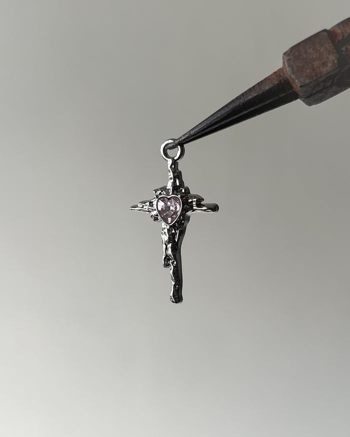 pink cross