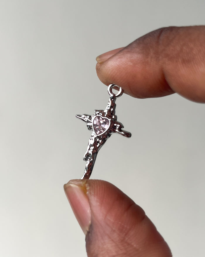 pink cross