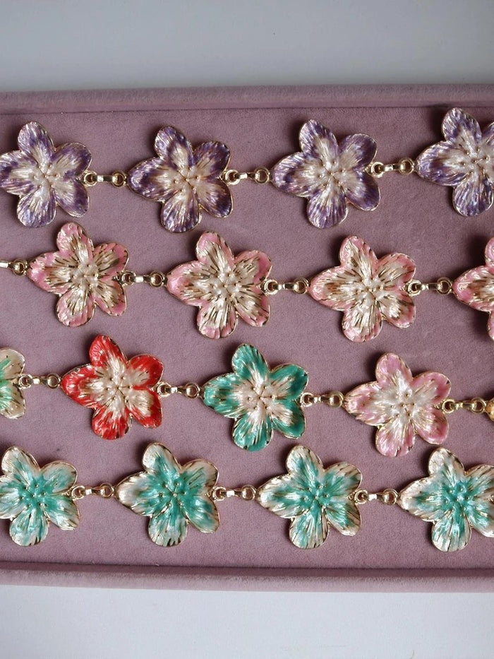Pink Lotus Flower Belt