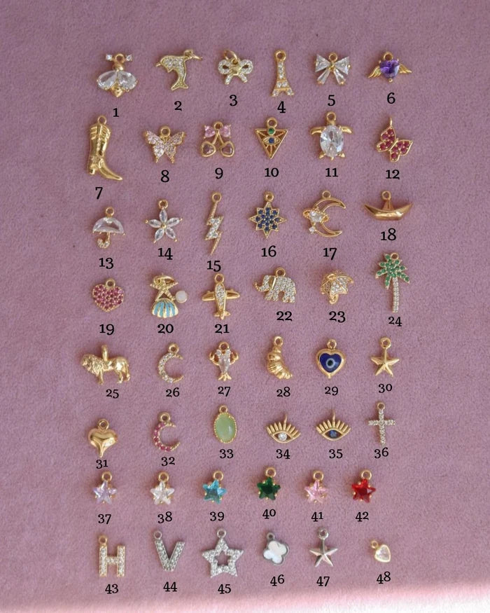 Pink Velorien Charm Ring 15 - Size M