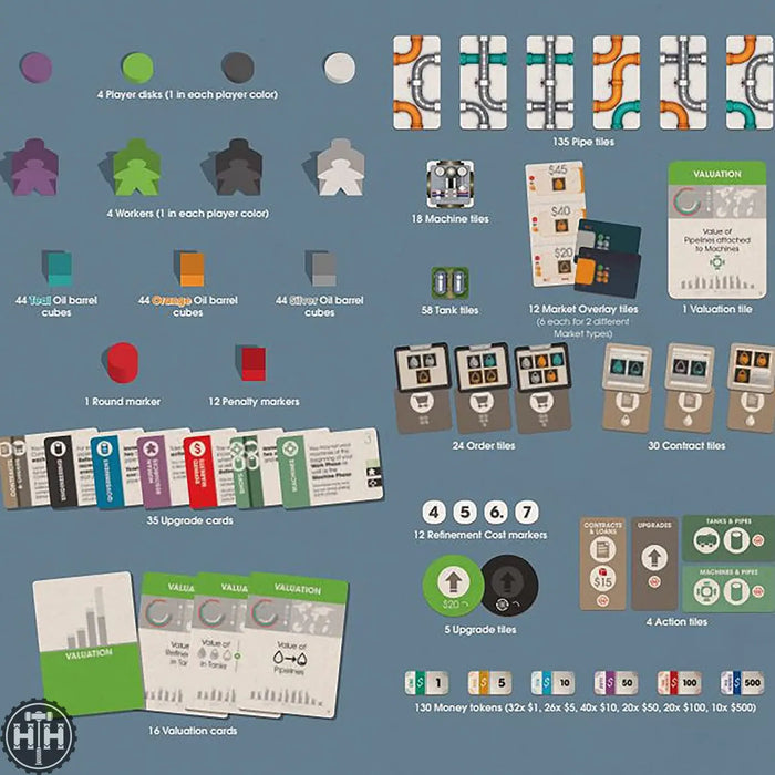 Pipeline Board & Card Games CMON