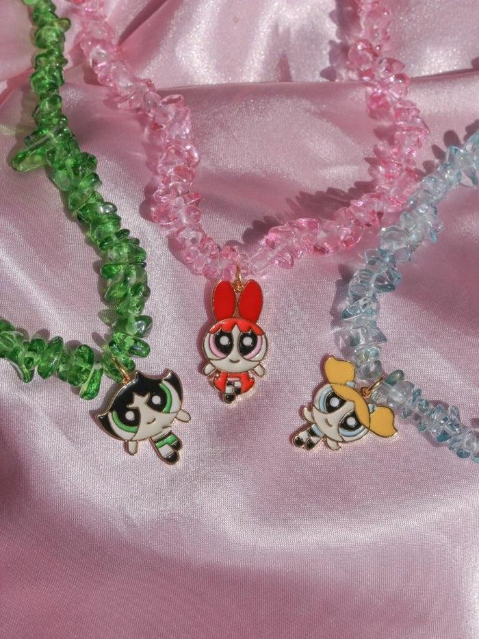 Powerpuff Girls Stone Bracelet