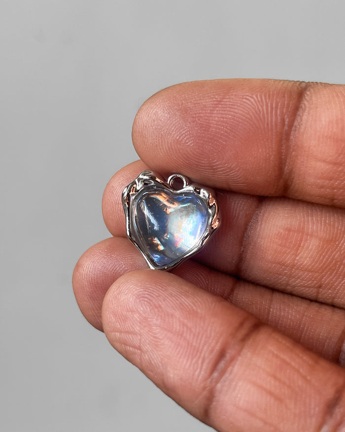 Premium opal charm - 1 pc