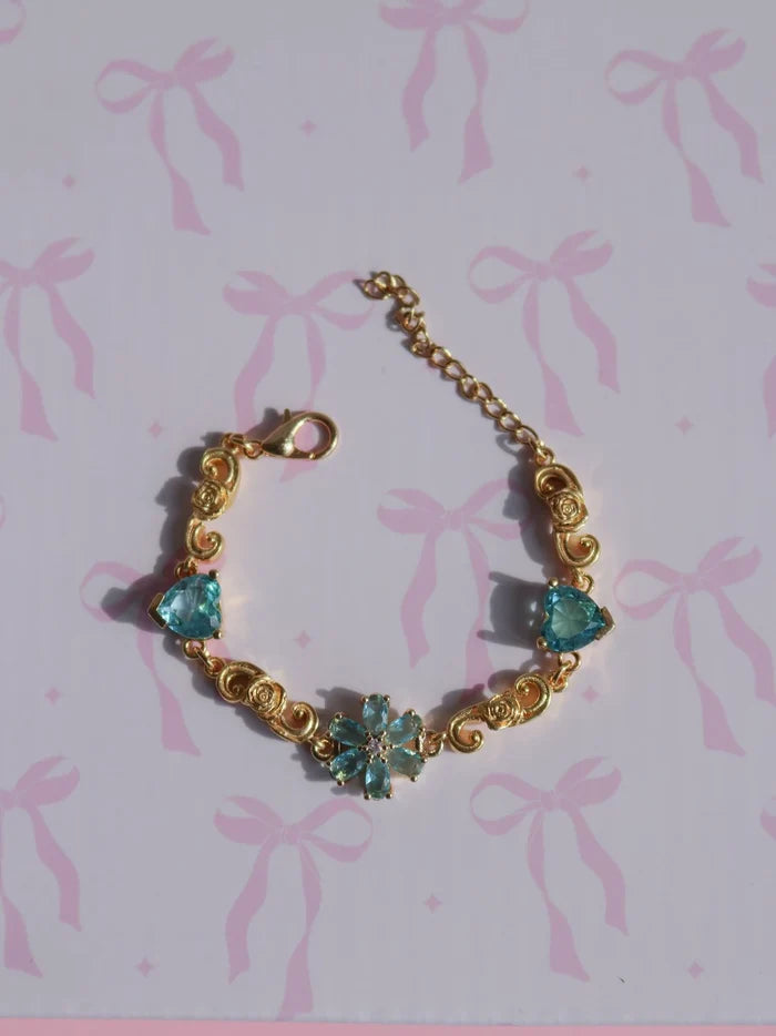 Princess Pauper Flower of Heart Bracelet