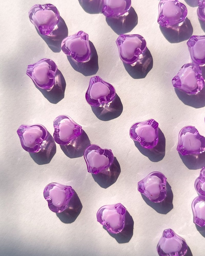 Purple Hearts // 25 gms pack