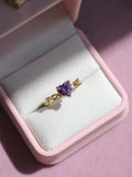 Purple Love Shine Ring