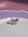 Purple Mariposa Ring