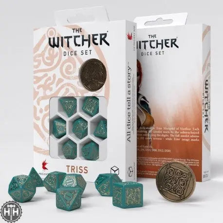 The Witcher Dice Set. Triss. The Beautiful Healer Dice Sets Q-Workshop