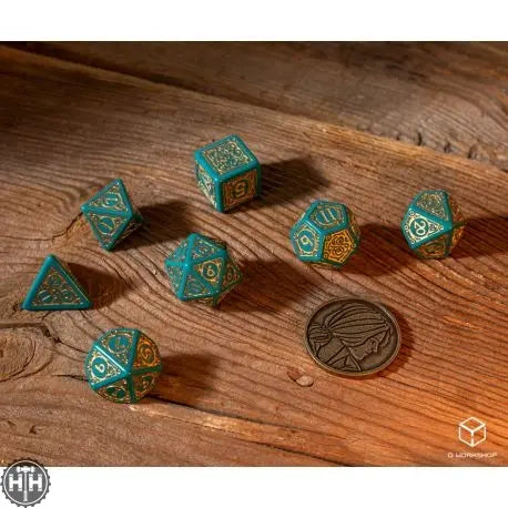 The Witcher Dice Set. Triss. The Beautiful Healer Dice Sets Q-Workshop