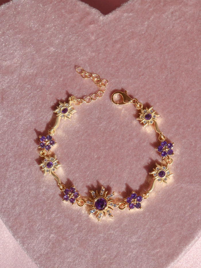 Rapunzel Gleam and Glow Sun Flower Bracelet
