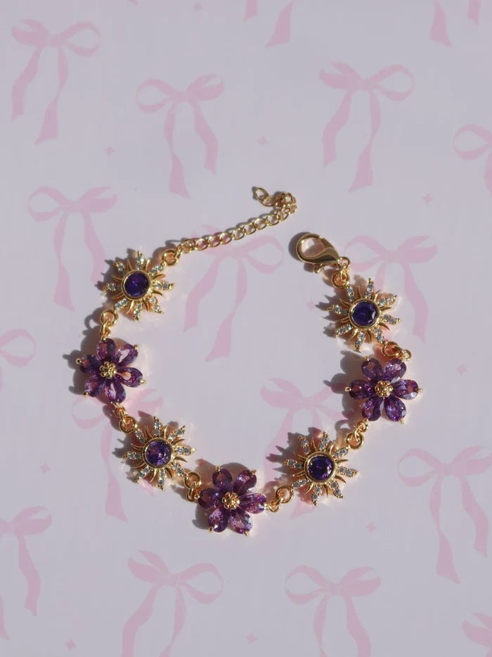 Rapunzel Shine and Glow Sun Flower Bracelet