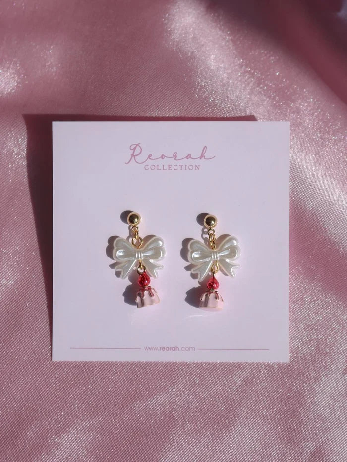 Rasberry Tart Earrings