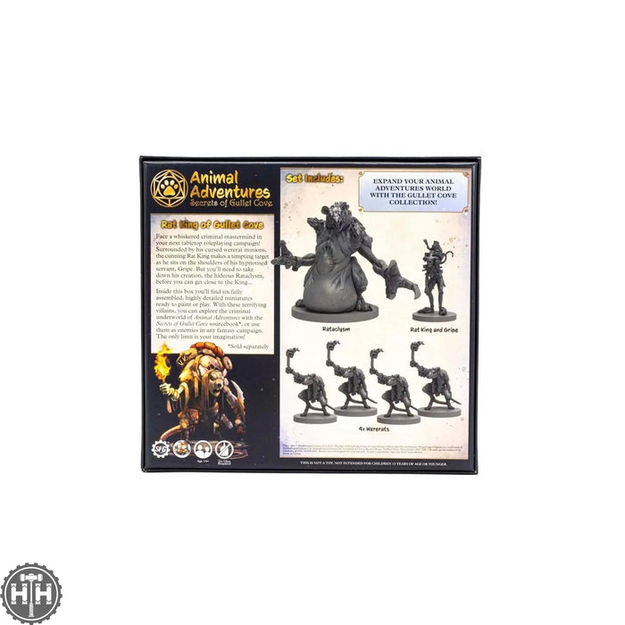 Rat King of Gullet Cove AnimalAdventure Steamforged Games