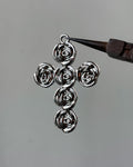 Rose cross - 1 pc