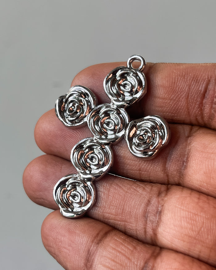 Rose cross - 1 pc
