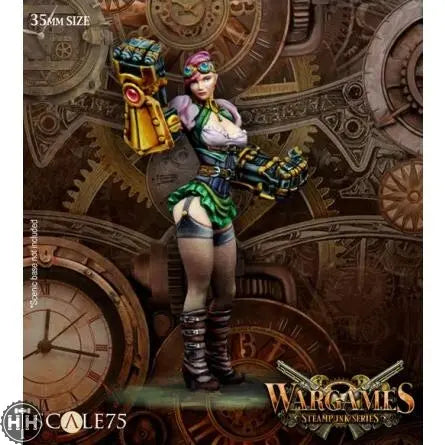 Scale75 Miniatures - Nancy Steelpunch 35mm 35mm Figure Scale75