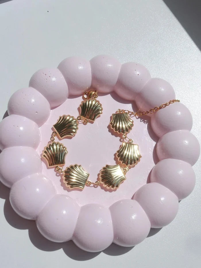 Seashell Stainless Steel Bracelet