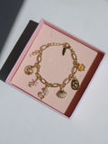Shell & Bloom Charm Bracelet