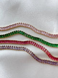 Single Color Baguette Stone Bracelet
