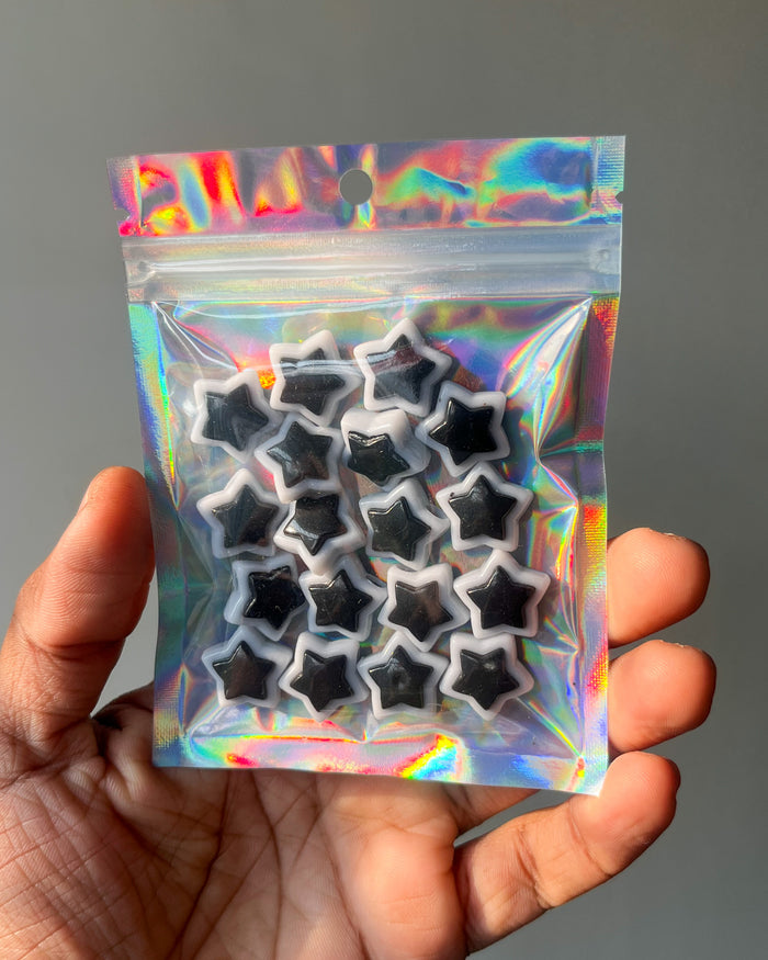 Star beads : 25 grams