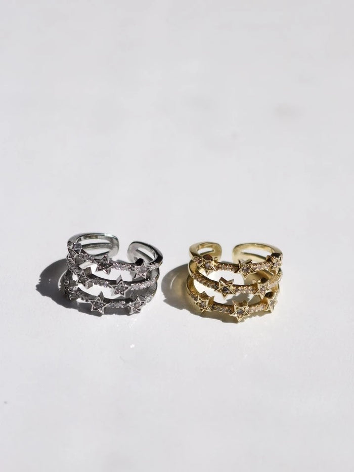 Star Line Ring