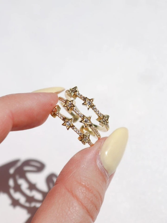 Star Line Ring