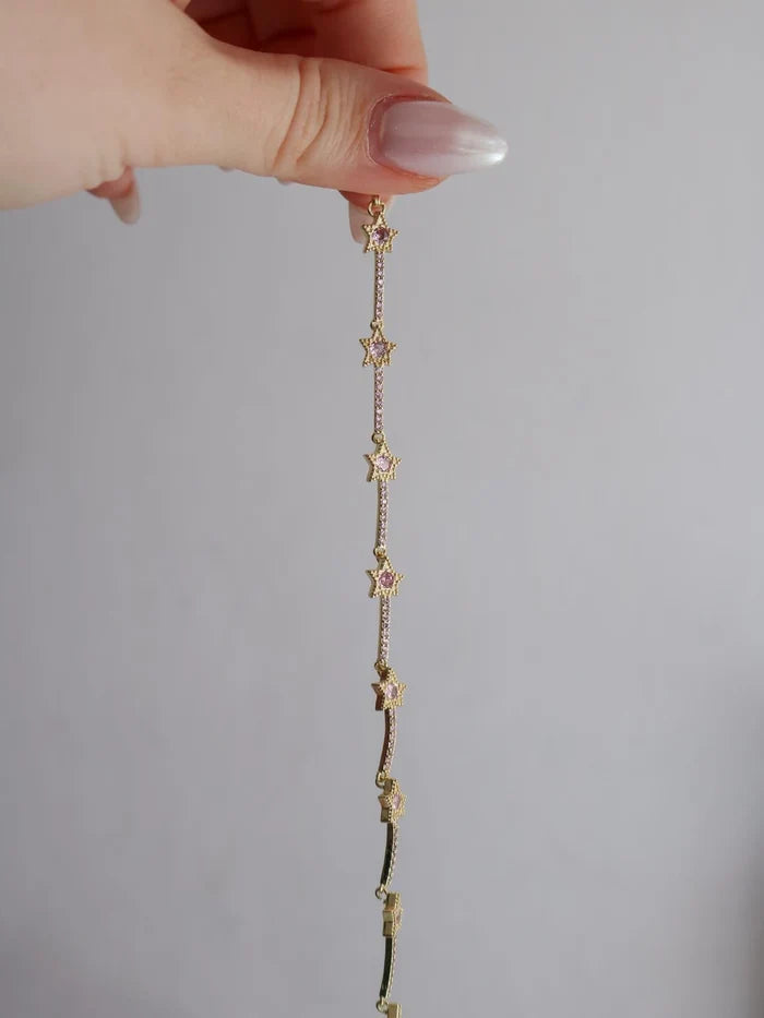 Star Shower Steel Bracelet