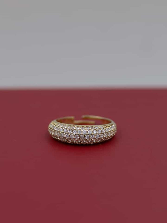 Stone Wedding Ring 925 Silver Ring