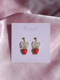 Strawberry Cake Earrings