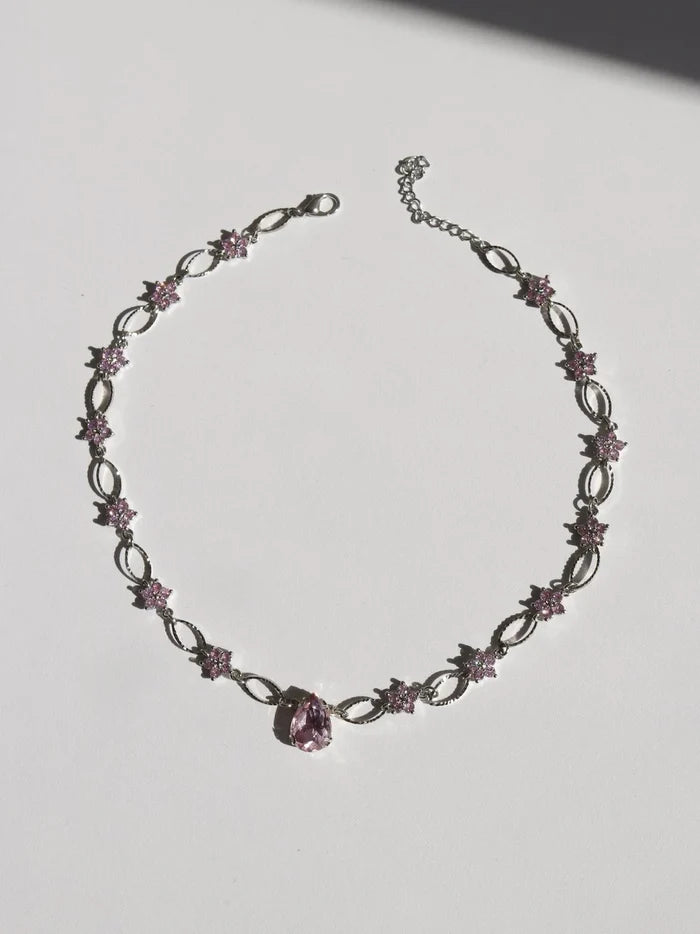 Swan Lake Princess Odette Flower Choker
