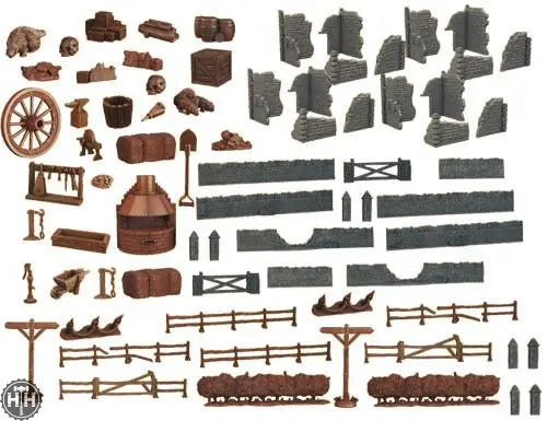 Terrain Crate: Abandoned Town Terrain Crate Mantic Games