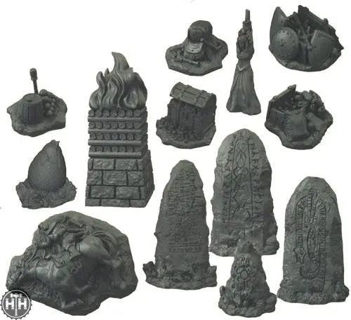 Terrain Crate: Battlefield Objectives Terrain Crate Mantic Games