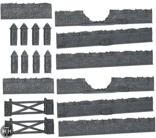 Terrain Crate: Battlefield Walls Terrain Crate Mantic Games