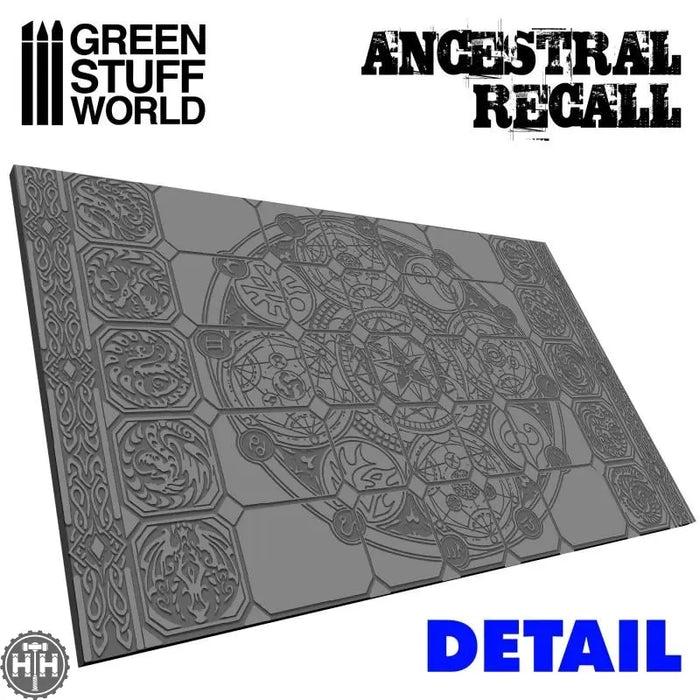 Textured Rolling pin – Ancestral Recall Texture Rollers Green Stuff World