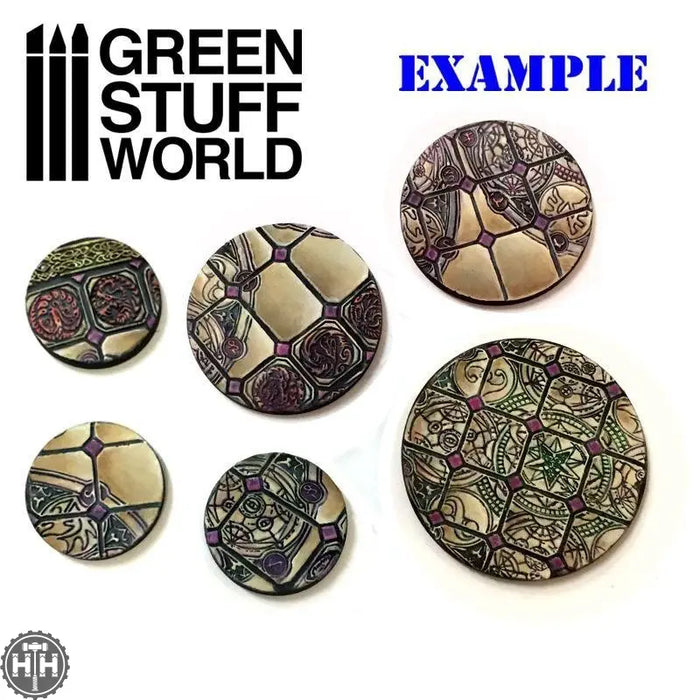 Textured Rolling pin – Ancestral Recall Texture Rollers Green Stuff World
