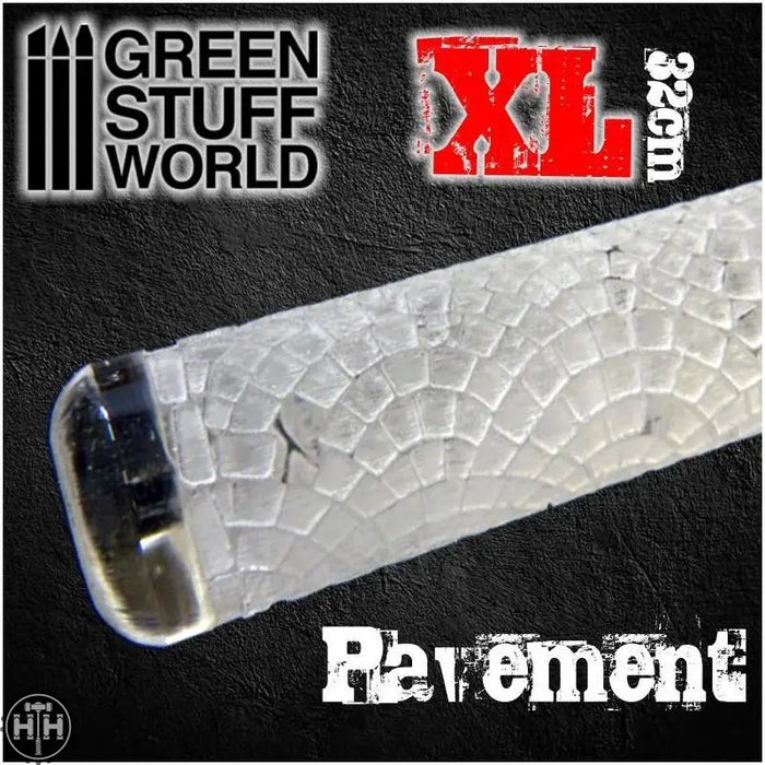 Textured Rolling pin – Mega Pavement Texture Rollers Green Stuff World