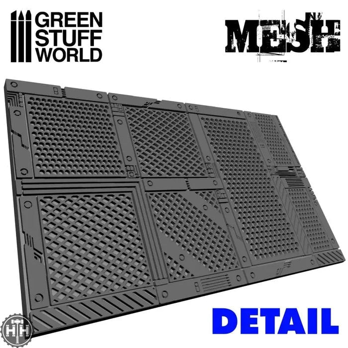 Textured Rolling pin – Mesh Texture Rollers Green Stuff World