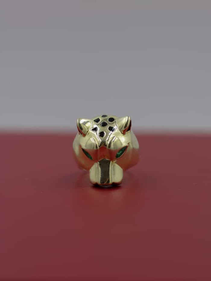 Tiger Shaped 925 Silver Sparrow Ring