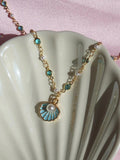 Turquoise Pearly Necklace
